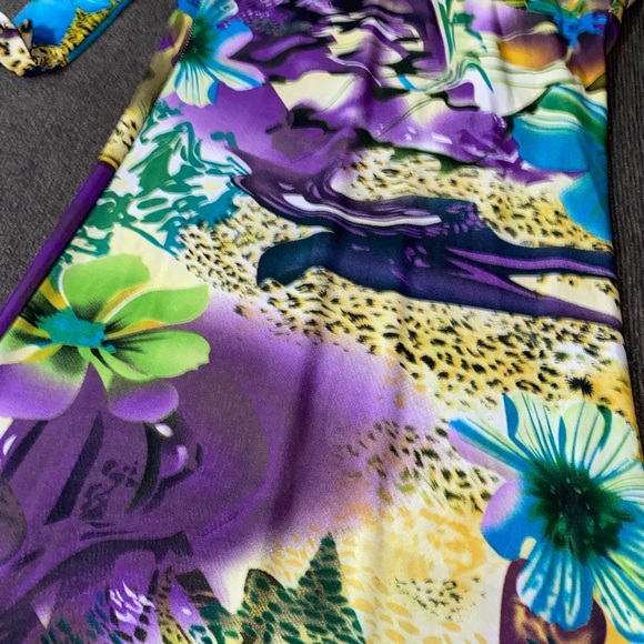 Strapless, low cut out in back, maxi dress - Picture 2 of 5